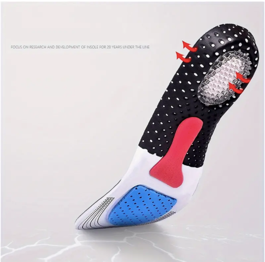 Plantillas de Gel para Talón – Menos Impacto, Más Confort