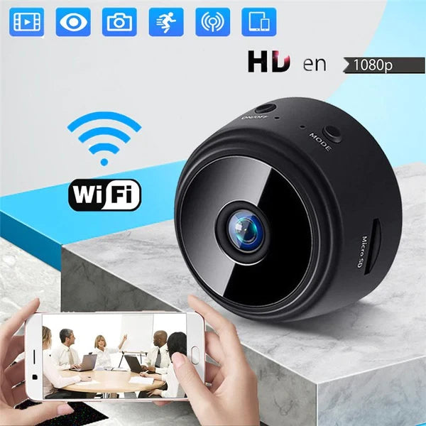 Mini Cámara Espía A9 WiFi – Monitoreo Inteligente 24 Horas