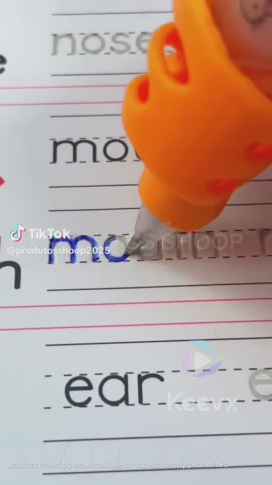 Kit de Caligrafía Mágica Reutilizable para Niños – Aprende a Escribir Fácil, Divertido y Sin Errores