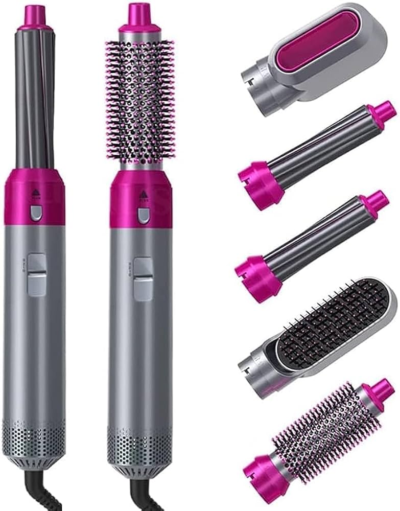Secador de Cabello 5 en 1: Seca, Alisa, Ondula y Da Volumen